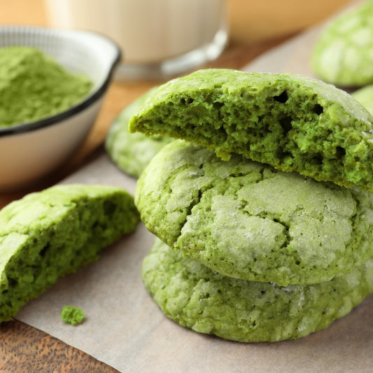 Green Matcha Tea Cakes